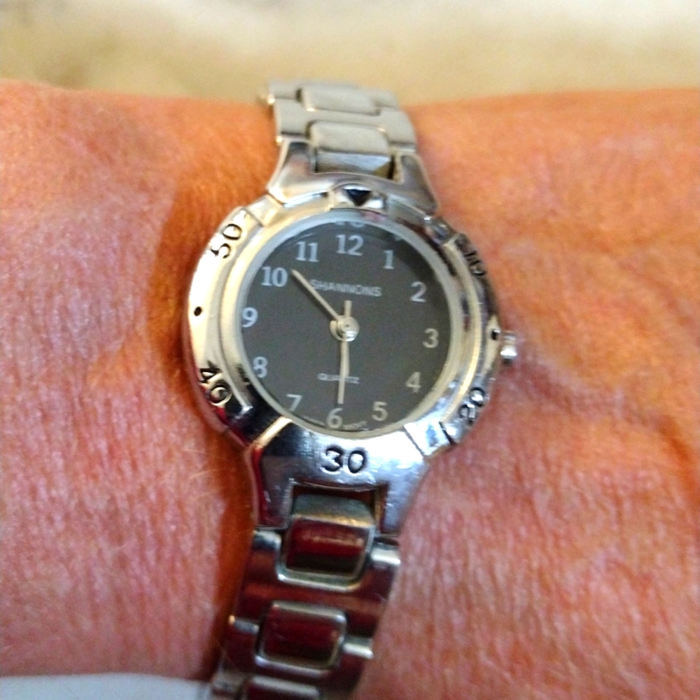 Shannon's quartz watch.